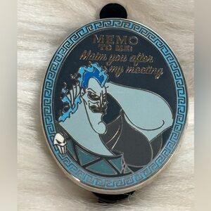 Disney Store 2019 Hercules Hades Memo To Me Maim You After My Meeting Pin